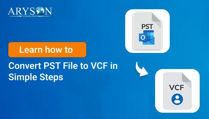 Convert PST File to VCF