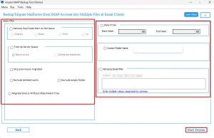 Click on start process