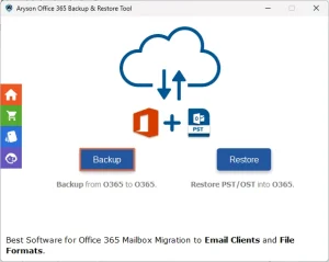 Run Aryson Office 365 Backup Tool