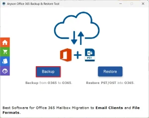 Run Aryson Office 365 Backup Tool