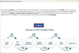Click Continue Button