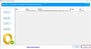 Preview selected files