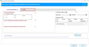 select CSV