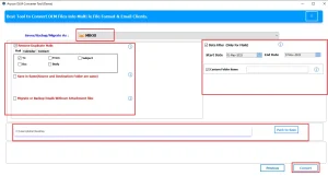 Apply filters & click convert