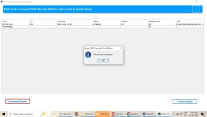Click Download Report