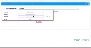 Enter your valid iCloud credentials 