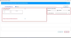Convert to transfer OLM File to iCloud.
