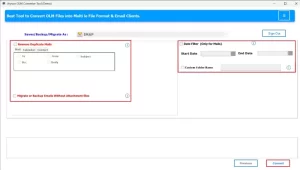  Apply the filters and click on Convert to start 