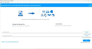 Download and launch the Aryson MSG Converter