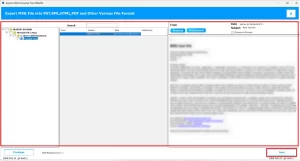 Preview the data of your selected file