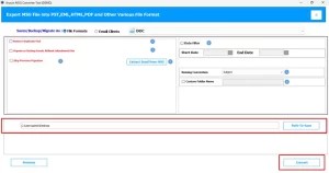 Select the destination folder click Convert to start