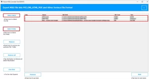 You need to add your required format files or folder