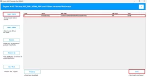 You have to upload the MSG files