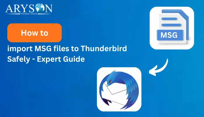 Import MSG Files to Thunderbird