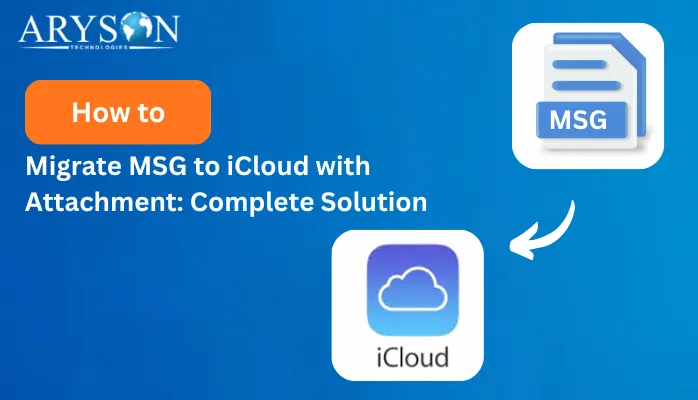 Migrate MSG to iCloud