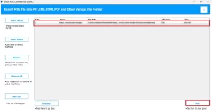 “Select Files” or “Select Folder” 