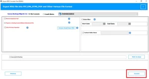 You have to press Convert to complete the process