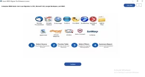 Install and launch the MBOX Converter on your system