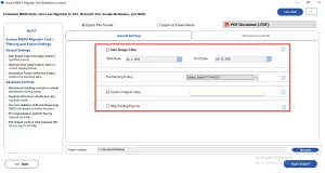 Enable the filters as per you need, such as the Date Filter